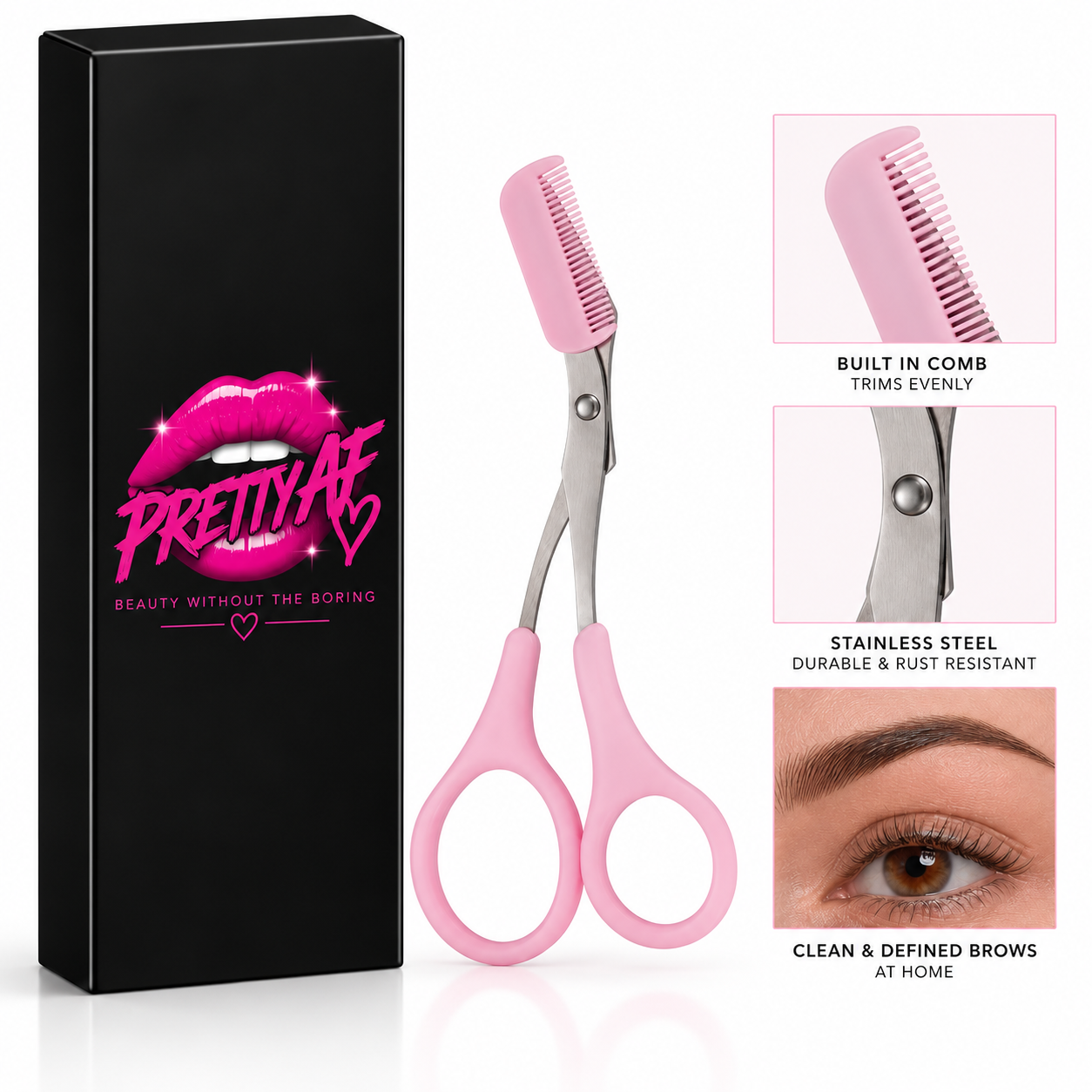 Pretty AF Brow Sculpt Scissors